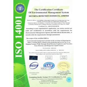 Securina Detection System Co., Limited Certifications