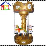 Kiddie moto ride merry-go-round carrousel used in indoor amusement park