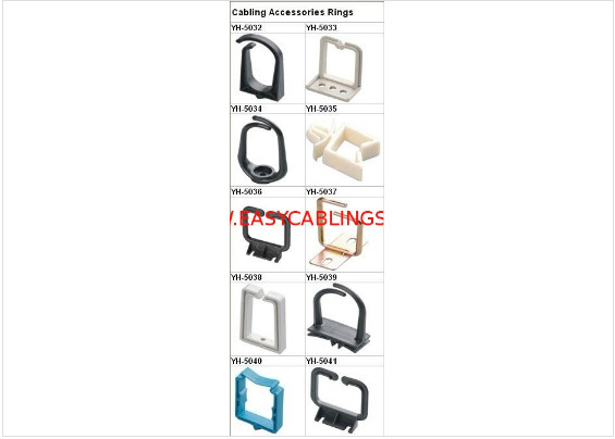 Data Network Cable Management Cabling Rings for Cross Connection Cabinet