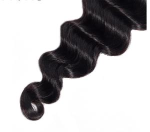 Wholesale Black 8inch 10a Loose Deep Wave Lace Closures 4x4 Frontal Lace Closure from china suppliers