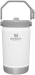 IceFlow Stainless Steel Tumbler with Straw, Vacuum Insulated Water Bottle for