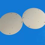 Round Alumina Ceramic Plate Industrial High Alumina Substrate
