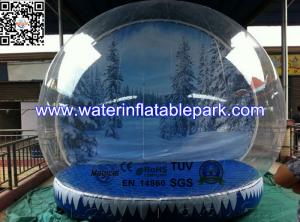 Wholesale Advertising Large Inflatable Bubble Tent Outdoor with 2 Tunnels from china suppliers