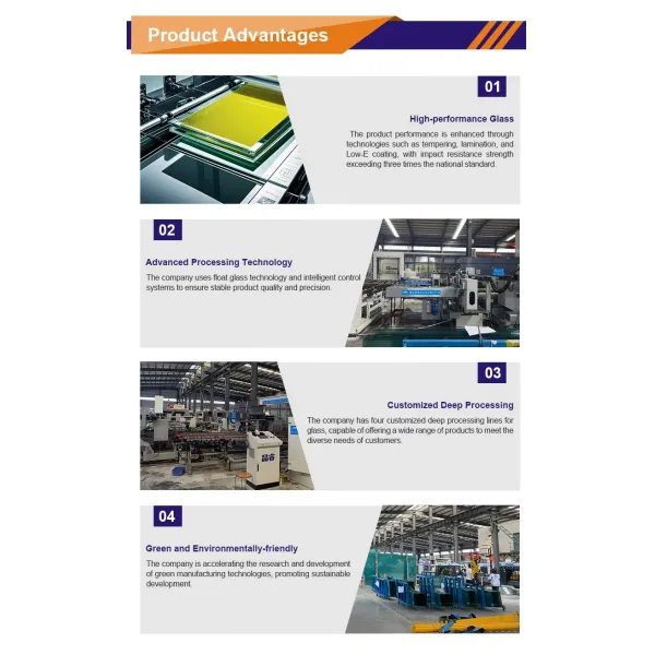 Explosion Proof Reflective Low E Float Glass Curtain Wall Panel System