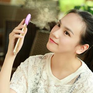 Wholesale Mini Mobile Phone Mist Moisturizing Beauty Instrument Portable Water Replenishment Mini Humidifier Facial Water Spray from china suppliers