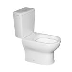 3L 6L Flowrate Two Piece Dual Flush Toilet White WC Bathroom Bidet