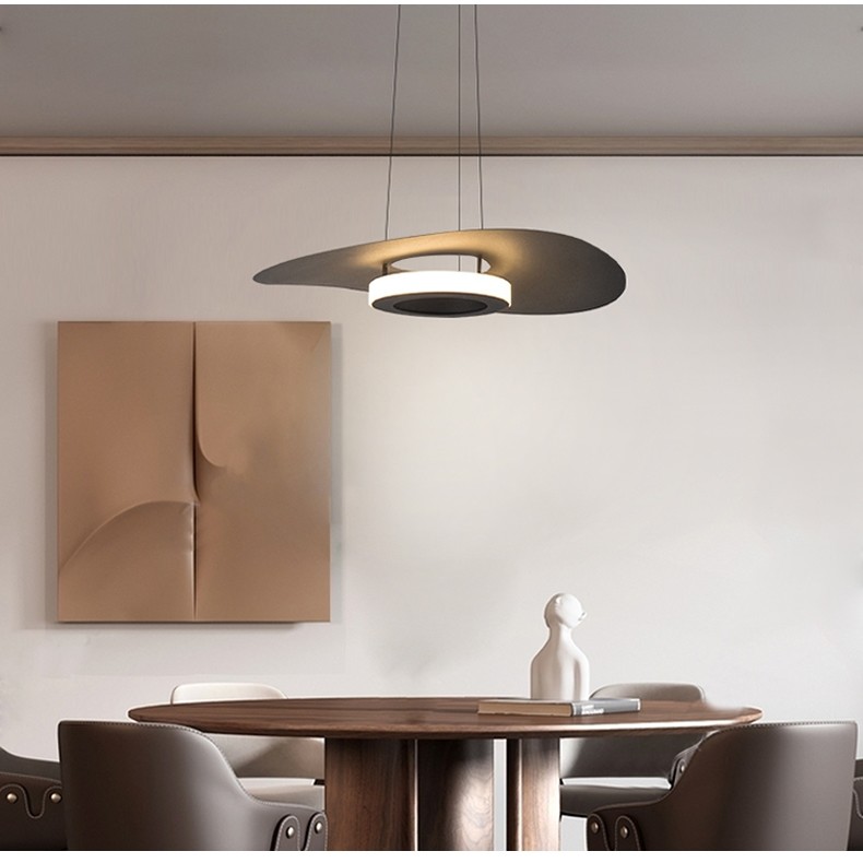 Modern Round Aluminum Led Pendant Lights For Living Room Dining Room LED Chandelier(WH-AP-586)