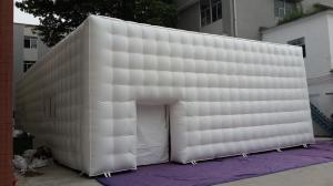 Wholesale 20ft Custom Portable Black Inflatable Nightclub Cube Party Bar Tent Night Club For Disco Wedding Event from china suppliers