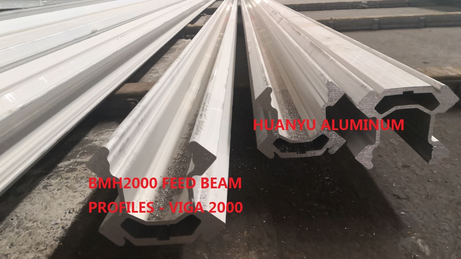 6000MM Long Feed Beam Aluminum Extruded Profiles For Drilling Rig