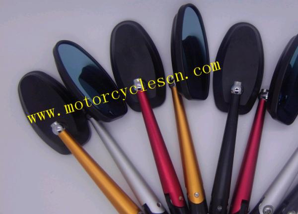 Motorcycle motocross CNC Rear view Mirror for Racing Bike Bike Blue Red Yellow