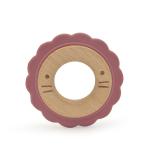 Chewable Odorless Wooden Baby Teething Toy Nursing Food Grade