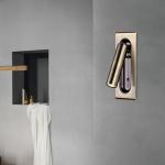 Hidden Switch 3W Wall Mount Reading Lamp For Hotel