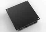 6005 Black Anodized Extruded Heat Sink Profiles For Audio Equipment