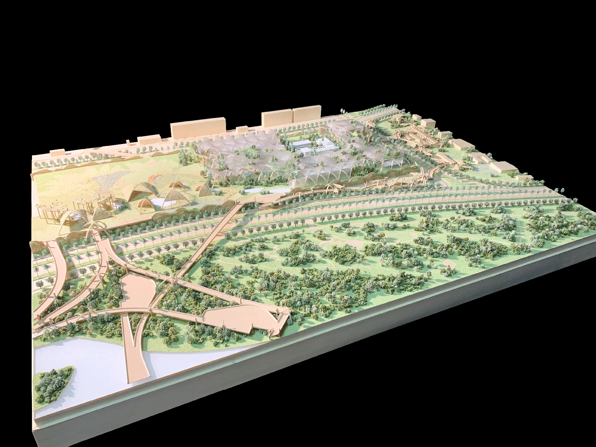 EMBT Natural Architectural Landscape Model Maker 1/500