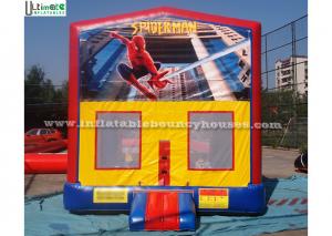 Wholesale Outdoor Spiderman Module Inflatable Bounce Houses For Birthday Party from china suppliers