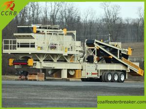 Wholesale Trailer Type Mobile Cone Crusher from china suppliers