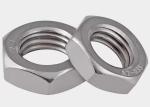 M12 M16 Stainless Steel Hex Head Thin Metal Nut SS304 SS316 A2-70 A4-80 DIN934