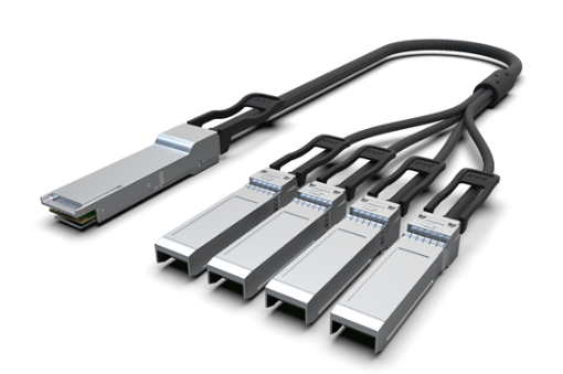 QSFP-40G-DAC5M-B4 40G QSFP+ to 4x10G Breakout DAC(Direct Attach Cable) Cables (Passive) 5M 40G QSFP+ DAC