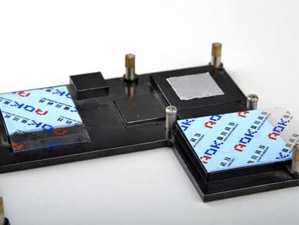1.5mm Thickness Heatsink Cooling Thermal Conductive Silicone Pad 3W Durable