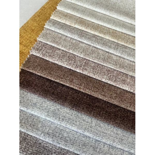 Water Resistant Velvet Sofa Fabric Double Faced For Pillow Cushion