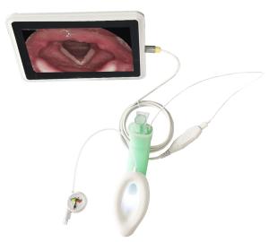 Wholesale Video Intubating Laryngeal Airway Silicone Double Lumen Laryngeal Mask Airway Medical Materials Accessories3.0# from china suppliers
