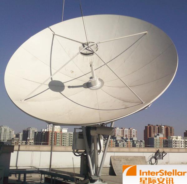 4.5m C band Earth Station Antenna / Uplink Station and Satellite Communication