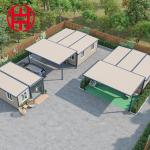 Modern Living With Unique Design 40ft Steel Expandable Container House