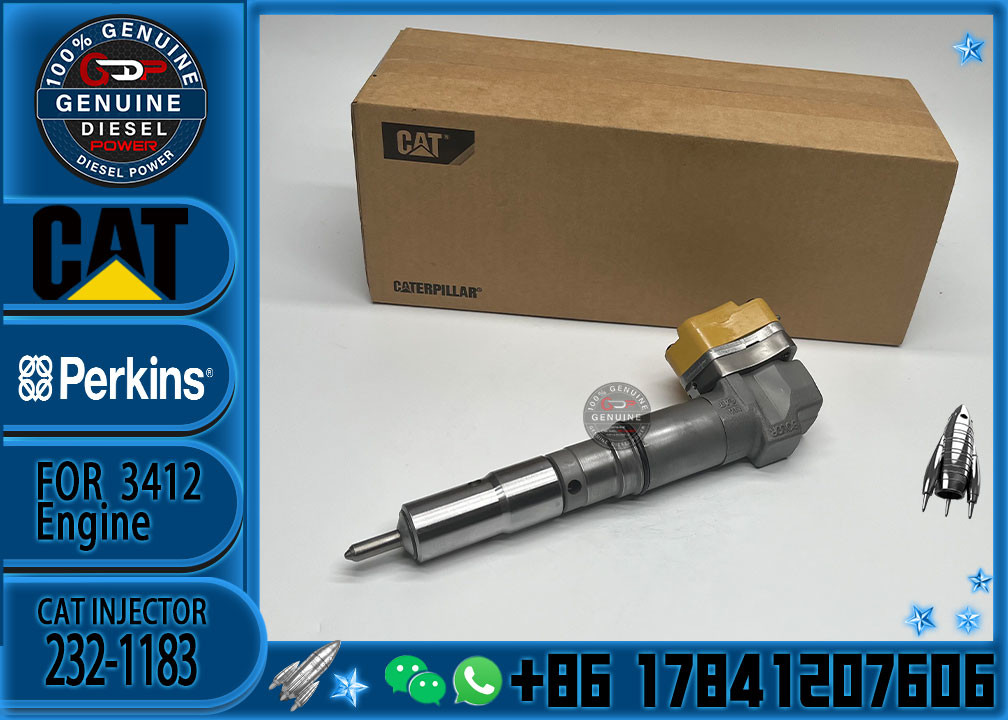 Excavator parts Engine 3408 3412 Fule Injetor 232-1173 2321173 232-1183 232-1168 174-7528 174-7526