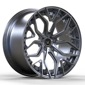 Wholesale Satin Gun Metal 18x9.5 and 18x10.5 Custom Forged 2-PC Rims For 2010 E92 M3 from china suppliers