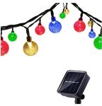 PVC Outdoor Decoration Dimmable Shatterproof LED Solar Fairy Lamp