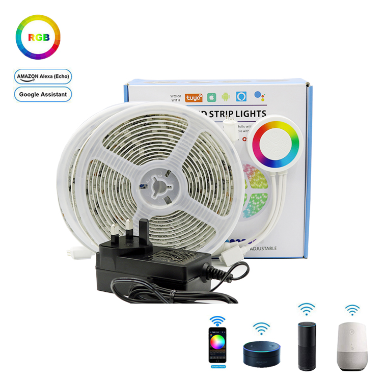 Smd5050 Dreamcolor LED Strip Lights Voice Control Ws2812 2811