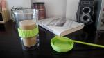 Travel Double Wall Coffee Cups 14 Ounces Insulated Glass Coffee Tumbler