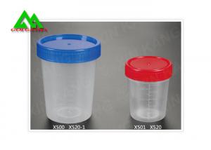 Wholesale Medical Plastic Specimen Jars With Lids , Sterile Urine Specimen Cups For Collection from china suppliers