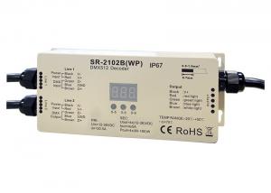 Wholesale RGBW 4 Channels DMX512 Decoder Output Outdoor Rating IP67 Waterproof Max 720W from china suppliers