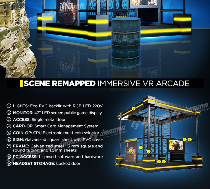 Top of the line simulator / New release / 9D Shooting / Arcade latest product