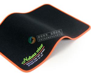 China microfiber surface cleaning rubber 6mm mouse pad making material with logo and stitch on sale