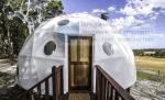 Glamping Colombia Dome House Galvanized Steel Geodesic Dome Tents