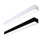 Aluminum 20W 40W Linear Led Ceiling Lights , OEM Linkable Led Shop Lights
