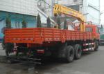 Move Effective 8 Ton Telescoping Boom Crane, Hydraulic Truck Mounted Crane for