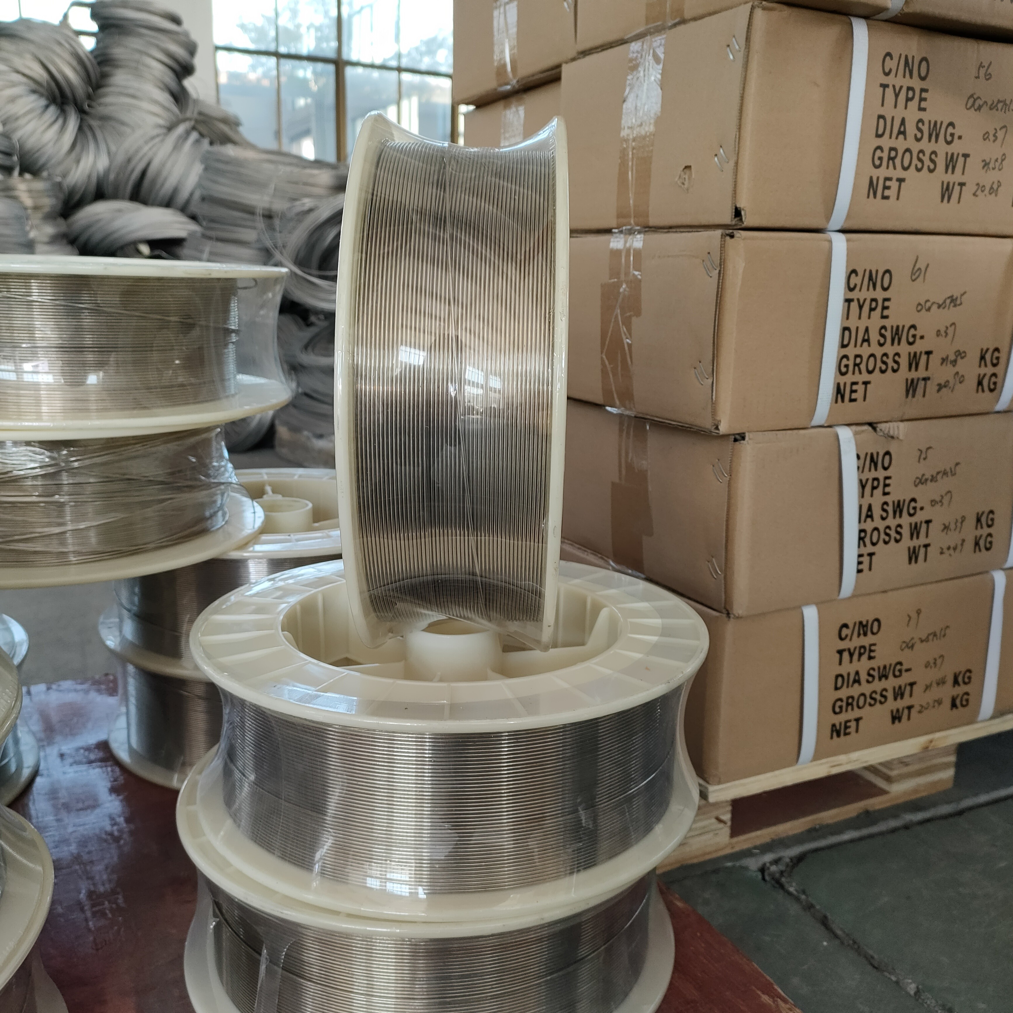 ASTM B160 Nickel Welding Wire 0.025 Mm With Bright Surface