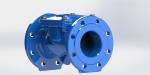 Epoxy Coating Soft Sealing Swing Flex Check Valve EN12233