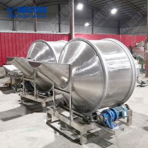 Wholesale 200L Rotating Drum Powder Mixer Dry Coffee Flour Sugar Spice Milk Juice Food Medical Powder Mixing Machine from china suppliers