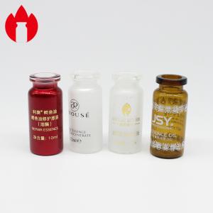 Wholesale 10ml Clear Or Brown Cosmetic Vial Glass Bottle With Printing from china suppliers