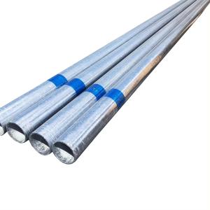 Wholesale Q195/Q235/Q345 Galvanized Steel Round Pipe Tube with Cutting Service 2mm-10mm Thickness from china suppliers