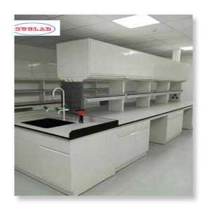 Wholesale Top Quality &amp; Standard Size 80 Kg Steel Chemistry Lab Workbench - Blue Surface Finish from china suppliers