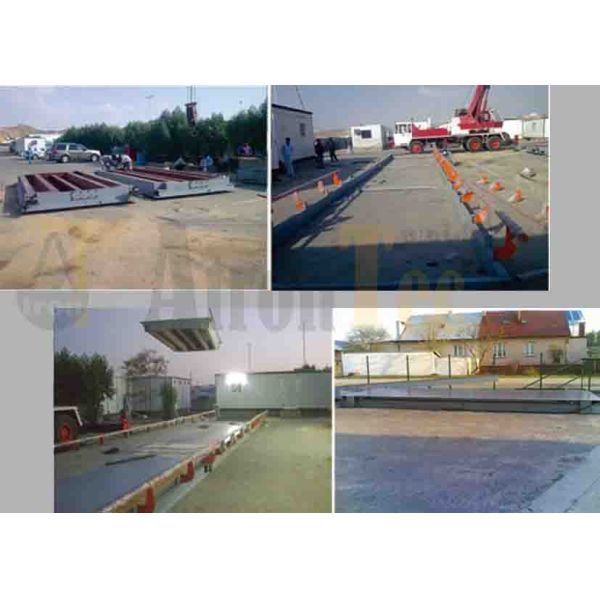 Semi-mobile Truck Weighing Scale With Bottom Frame Under The Scale