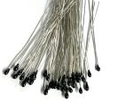 50mm Alloy Lead Wire Precision NTC Thermistors High Delicacy