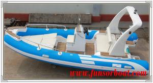Wholesale Durable 18 Foot Hard Bottom Inflatable Rib Boats 10 Person Inflatable Boat from china suppliers