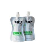 Laminated Material Food Grade PET Standing Up Plastic Milk Spout Bag