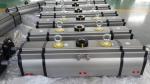 0-180 degree customized pneumatic rotary actuator control butterfly valve or
